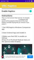 VRCHaptics screenshot 2