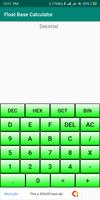 Float Base Calculator الملصق