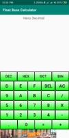 Float Base Calculator تصوير الشاشة 3