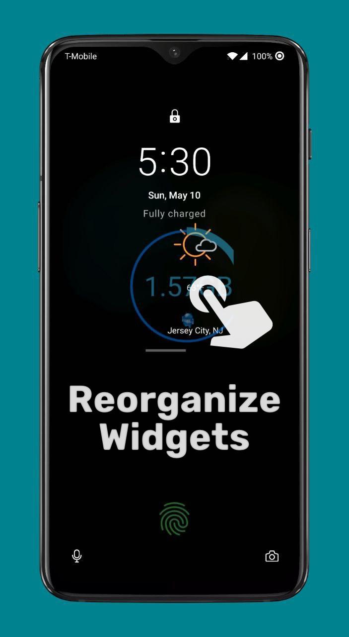 Lock screen widgets Lock screen widgets