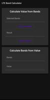 LTE Band (NV) Calculator for Q poster