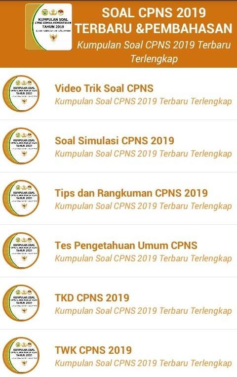 Get Simulasi Tes Cpns Lengkap Dengan Kunci Jawaban Background