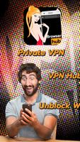 Browser Hub VPN Private Unblocker plakat