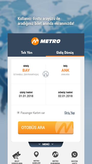 Metroturizm Online Ticket Sale For Android Apk Download