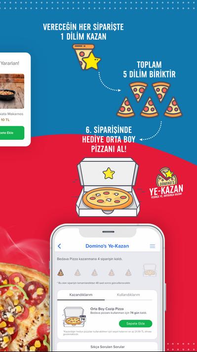 Domino's Pizza Turkey screenshot 1