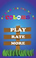 Colors For Preschool Kids Plakat