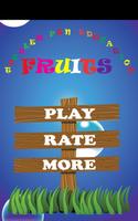 Fruits For Preschool Kids Plakat
