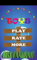 Preschool English With Toys Plakat
