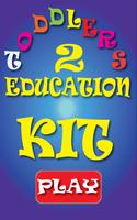 Toddlers&Kids Education Kit 2 Affiche