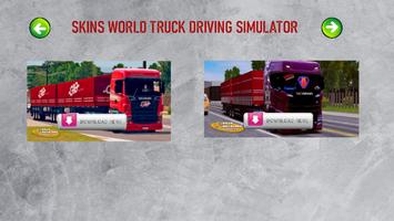 SKINS WORLD TRUCK DRIVING SIMULATOR - WTDS capture d'écran 3