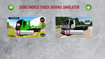 SKINS WORLD TRUCK DRIVING SIMULATOR - WTDS постер