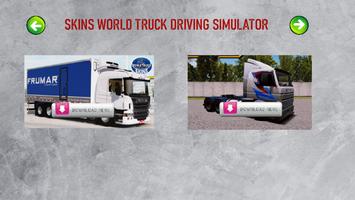 SKINS WORLD TRUCK DRIVING SIMULATOR - WTDS capture d'écran 2