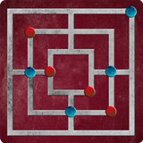 Nine Men's Morris Zeichen