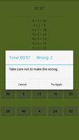 Multiplication Table screenshot 2