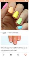 Nail art designs step by step poster