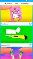 DIY mini school supplies 海報