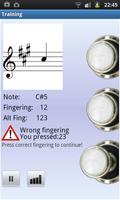 Trumpet Fingering Trainer Demo Affiche