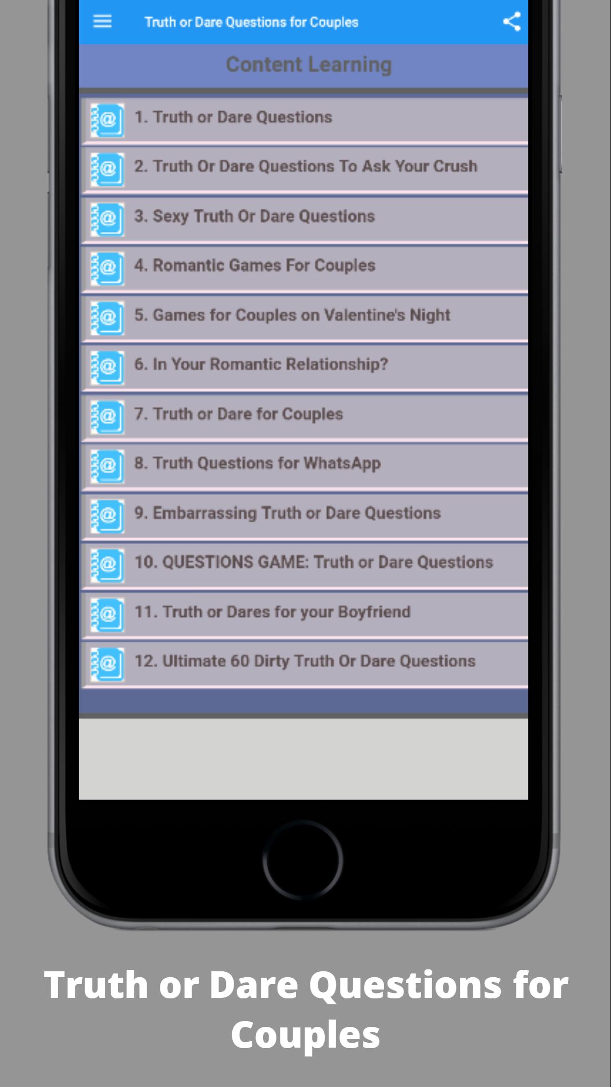 Dares To Ask Your Boyfriend werohmedia