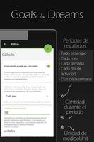 Goals & Dreams captura de pantalla 2