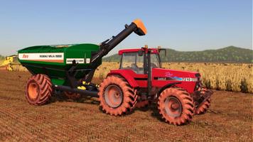 Tractor Farming Simulator Mods Poster