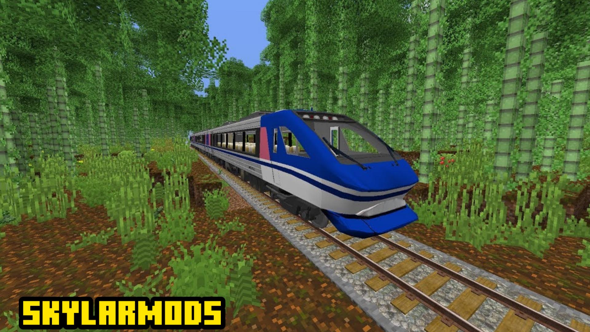 Trains mod 1.12 2