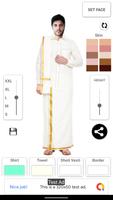 Vesti ,Shirt and Dhoti - Traditional photo Editor poster