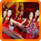 Gratis traditionele Chinese muziek-icoon