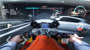 Traffic Bike: Driving City 3D تصوير الشاشة 2