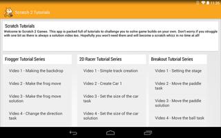 برنامه‌نما Games for Scratch 2.0 عکس از صفحه