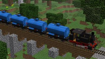Train mod for minecraft ảnh chụp màn hình 2