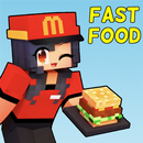 Addon de fast food  minecraft APK
