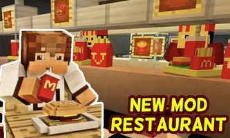 Fast Food addon for Minecraft الملصق
