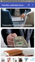Tramites Judiciales Ecuador 海報