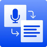 Transcribir audio a texto-icoon