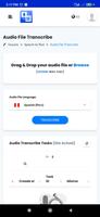 Transcribir audio a texto screenshot 2