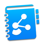 Easy Contacts Backup and share icon