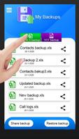 Easy Contacts Backup and share screenshot 2