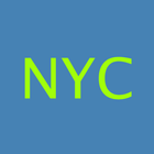 NYC transit: MTA subway, bus arrivals departures-icoon