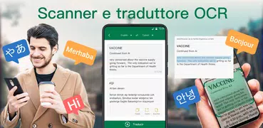 Scanner e traduttore OCR