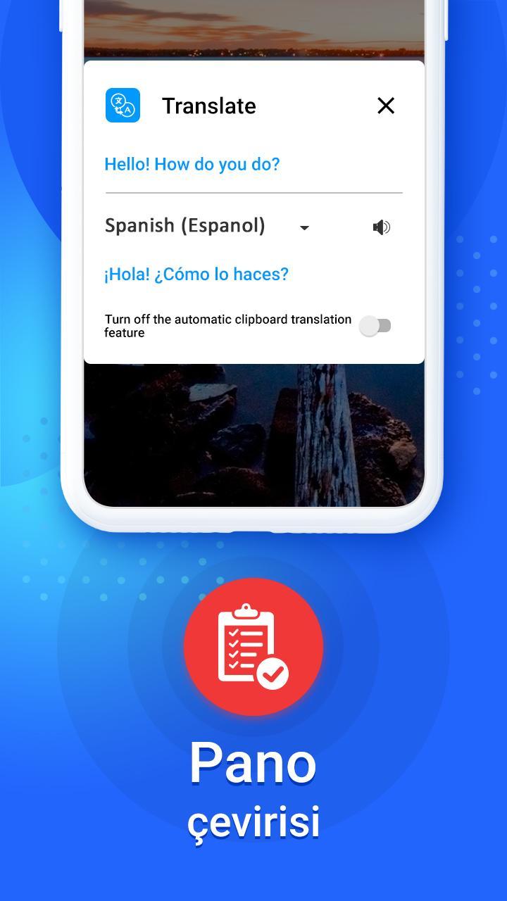 Android Icin Dil Cevirmeni Metin Tercumana Konusma Apk Yi Indir
