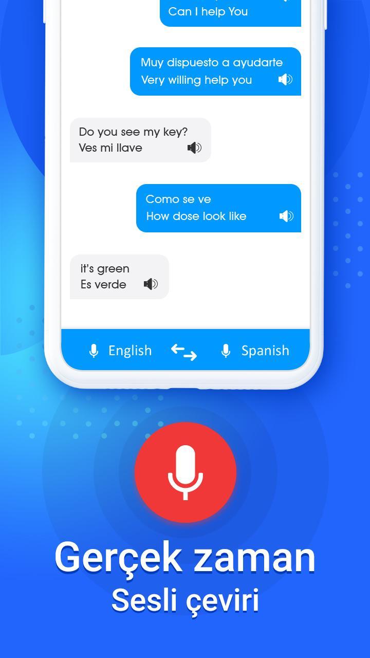Android Icin Tum Metin Sesli Konusma Tercumanini Cevir Apk Yi Indir