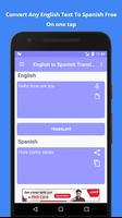 English to Spanish Translation | Free Translator Plakat