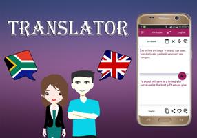 Afrikaans English Translator স্ক্রিনশট 1