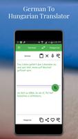 German To Hungarian Translator ảnh chụp màn hình 1