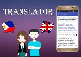 Filipino To English Translator ảnh chụp màn hình 3