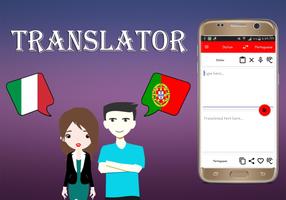 Italian Portuguese Translator পোস্টার