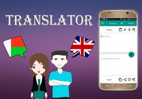 Malagasy To English Translator Cartaz