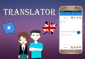 Somali To English Translator Affiche