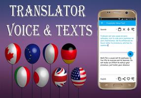 langue traduire texte/voix capture d'écran 3