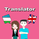 Uzbek To English Translator icône